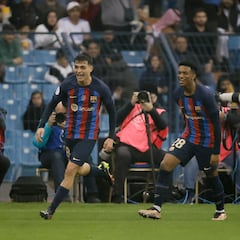 Laporta saca pecho por Pedri y Gavi