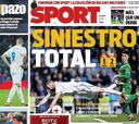 El KO del Madrid en las portadas de Barcelona: "Siniestro total"