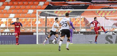 21/06/20 PARTIDO PRIMERA DIVISION
CORONAVIRUS COVID19
VALENCIA CF - OSASUNA
GOL 1-0 GUEDES