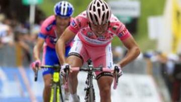 "Me daría mucha rabia perder el Giro el último día"