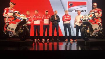 Presentación del equipo Ducati para el Mundial de MotoGP.