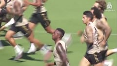 Hazard y Courtois no entrenaron antes del Leganés