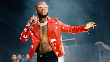 EAST RUTHERFORD, NJ - JUNE 11: Tory Lanez performs during the 2017 Hot 97 Summer Jam at MetLife Stadium on June 11, 2017 in East Rutherford, New Jersey. (Photo by Taylor Hill/WireImage)