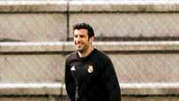 Luis Figo ya está recuperado.