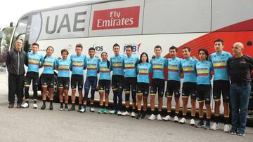 Team UAE Emirates y su ayuda a Colombia en el Mundial