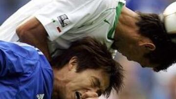 <B>PROBLEMAS.</B> México encontró muchas dificultades para imponerse a Japón en su debut en la Copa Confederaciones.