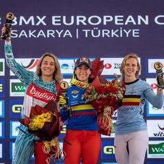 Mariana Pajón, campeona en la Copa Europea de BMX