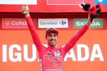 El francés Nicolas Edet se convierte en el cuatro ciclista que viste el maillot rojo en la actual Vuelta a España.