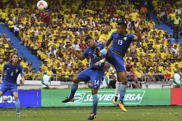 En imágenes Colombia vs Brasil por Eliminatoria