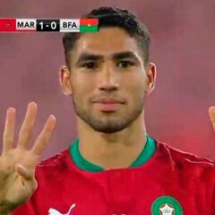 Achraf da otro paso más hacia el jugador total en su último golazo: tremendo