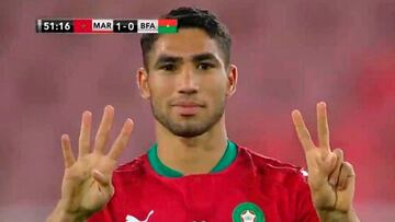 Achraf da otro paso más hacia el jugador total en su último golazo: tremendo