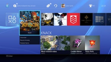 Galería de imágenes: Los menús y la app móvil de PS4
