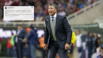 Las redes reaccionan a la renuncia de Siboldi a Cruz Azul