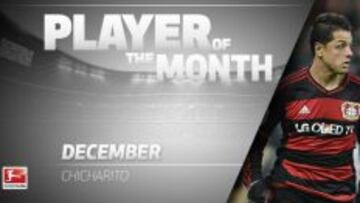 Javier Hernández mejor jugador de la Bundesliga