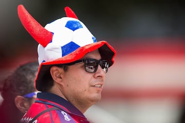 La pasión y el color del Costa Rica vs México en imágenes