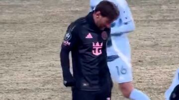 Messi struggles with freezing cold in shocking images during Inter Miami’s latest match