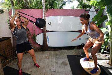 Johanne Defay y Alice Lemoigne