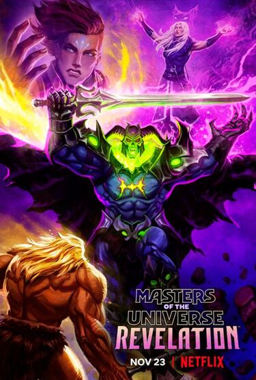 Masters of the Universe Revelation Parte 2 ya tiene fecha en Netflix: póster con Savage He-Man
