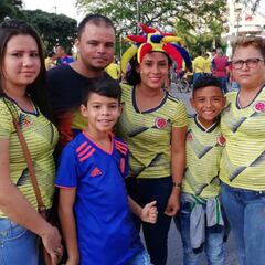 La 'tricolor' se toma las calles de una Bucaramanga optimista