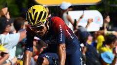 Daniel Felipe Martínez se descuelga en el Tour