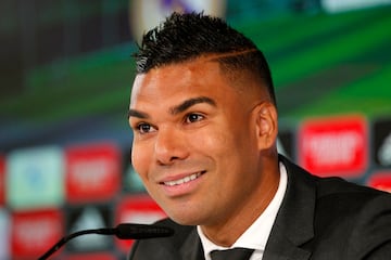 Esta mañana Carlos Henrique Casimiro se ha despedido del Real Madrid tras su marcha al Manchester United.