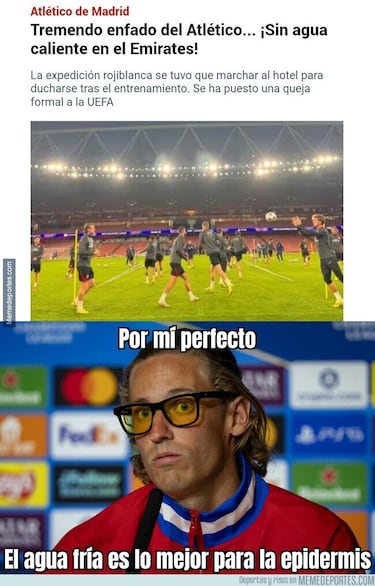 Los memes de Champions, sin piedad con la goleada del Arsenal al Atleti