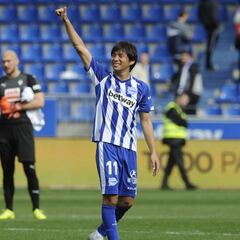 1x1 del Alavés: Inui se doctora con un gol de dibujos animados