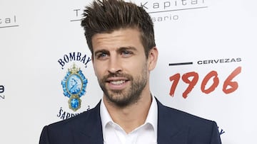 MADRID, SPAIN - OCTOBER 10: Gerard Pique attends 'Hombres Esquire' 2019 awards at the Kapital Club on October 10, 2019 in Madrid, Spain. (Photo by Carlos Alvarez/Getty Images)
