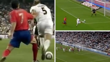 La lujitos de Zidane ante el Numancia en el 2004