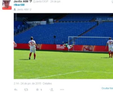 Concurso para ganar unos guantes firmados por Iker Casillas haciendo una palomita 