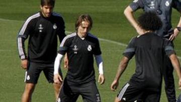 Modric será titular el domingo para dar descanso a Toni Kroos