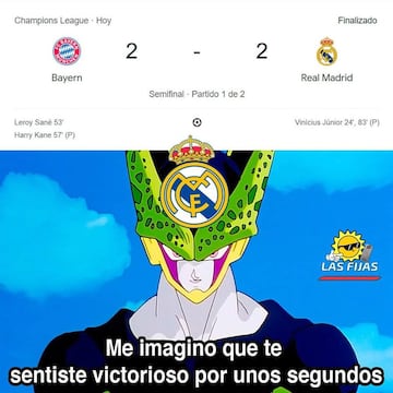 Los memes más graciosos del Bayern-Real Madrid