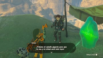 the legend of zelda tears of the kingdom nintendo switch guia santuario iso'qin