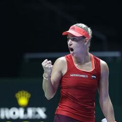 Kerber bate a Kvitova y se cita con Garbiñe Muguruza