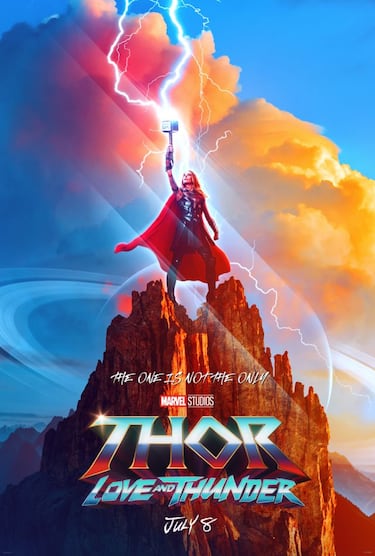 Thor Love and Thunder presenta un póster alternativo con Mighty Thor como protagonista