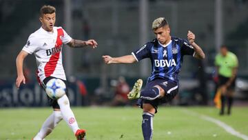 Imagen del partido entre Talleres y River Plate.