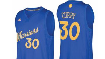Camiseta de Stephen Curry para el día de Navidad.