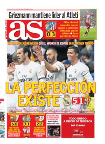 Las portadas de AS de enero