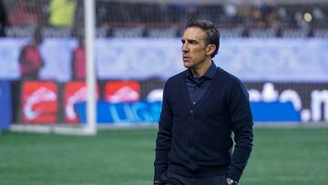 Vicente Sanchez head coach of Cruz Azul during the 4th round match between Tijuana and Cruz Azul as part of the Liga BBVA MX, Torneo Clausura 2025 at Caliente Stadium, on January 31, 2025 in Tijuana, Baja California, Mexico.