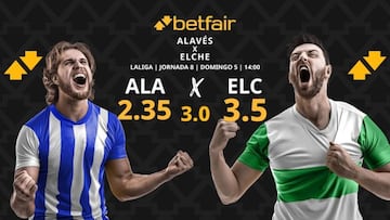 Deportivo Alavés vs. Elche CF: horario, dónde ver, pronósticos y clasificación
