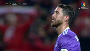 De película de ciencia ficción: autogol de Ramos ante Sevilla