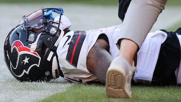 Houston Texans wide receiver Tank Dell suffered a horrific knee injury during their loss to the Kansas City Chiefs and will miss the rest of the season.
