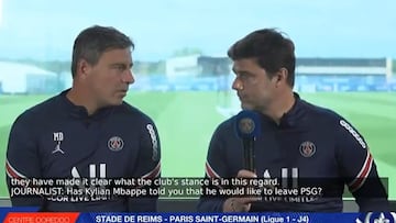 El momentazo de Pochettino y su traductor cuando le preguntan por Mbappé: lo han visto millones