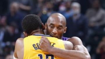 "Está mayor": Paul George (21) pudo con Kobe Bryant (19)