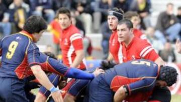 <b>EMPUJE. </b>Fue en situaciones estáticas donde España mejor lo hizo.