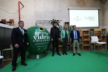 Martiarena, Piqué, Martín y Páramo, en el evento en Madrid