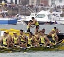 Portugalete regresa con fuerza
a la regata de La Concha