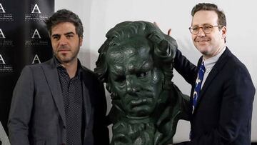 Joaquín Reyes y Ernesto Sevilla serán los presentadores de los Goya 2018. Foto: TVE