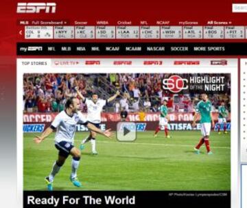 Portadas de la prensa extranjera