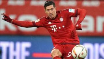 Robert Lewandowski es una de las grandes estrellas del Bayern de Pep Guardiola.